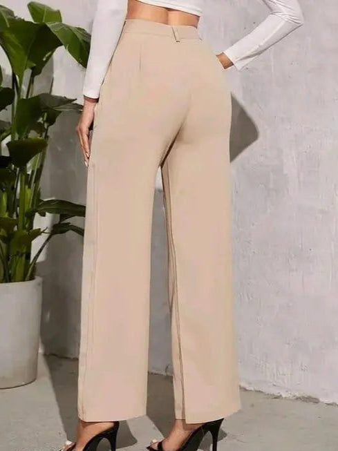 Pocket formal pant for woman