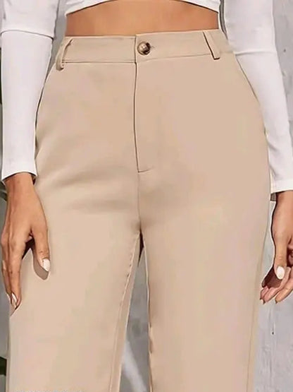 Pocket formal pant for woman